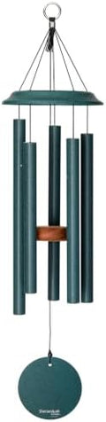 Shenandoah Melodies by Wind River - 29 inch Green Wind Chime for Patio, Backyard, Garden, and Outdoor décor (Aluminum Chime) Made in the USA by ShenandoahMelodies