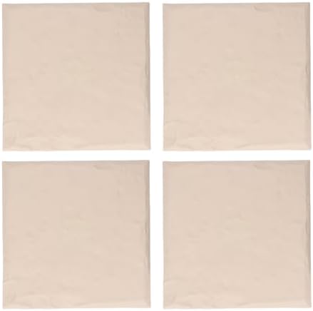 Resin Stepping Stones 4 Pack, 15.5 Inch, with Ground Stakes (Beige) by Unknown