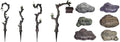 Lulu Decor, 100% Cast Iron Fairy Lamps Garden Decor Fairy Garden Accessories and Fairy Sayings Stepping Stones by LuluDecor