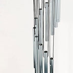 3 Type Outdoor Metal Wind Chimes Tubes Bell Copper Antique Wind Chime Wall Hanging Home Decor Wooden Wind,A-8.5 * 59cm - Image 2