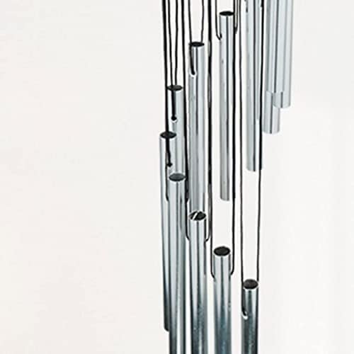 3 Type Outdoor Metal Wind Chimes Tubes Bell Copper Antique Wind Chime Wall Hanging Home Decor Wooden Wind,A-8.5 * 59cm - Image 2