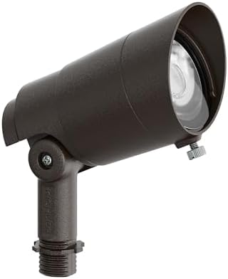 Kichler Integra 375 Lm 60 Degrees Accent Light 3000K in Textured Architectural Bronze, 9-15V Operating Range, 16303AZT30 by KichlerLighting