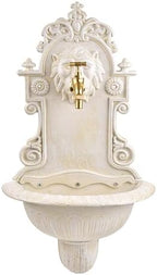Sungmor Cast Iron Wall Mounted Garden Sink, Washing Basin with Faucet - Image 2