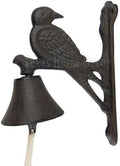 Dove Bird Dinner Bell Cast Iron Wall Mounted Antique Style Rustic Finish -26kopi by Unknown