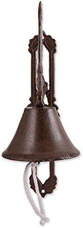 Rooster Cast Iron Bell Rooster, 7.56x4.92x13.19" - Image 2