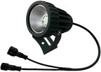 10W DC12V WS2811-RGB/UCS2904-RGBW (3000K) LED Pixel Spotlight Addressable 40 Degree Beam Light IP67 3 Pin Input and Output(XCONNECT Pigtails_12V UCS2904 RGBW_40 Degree Beam) - Image 3