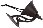 Yosoo Health Gear Cast Iron Dinner Bell Wall Mounted Vintage Rustic Charm - Image 2
