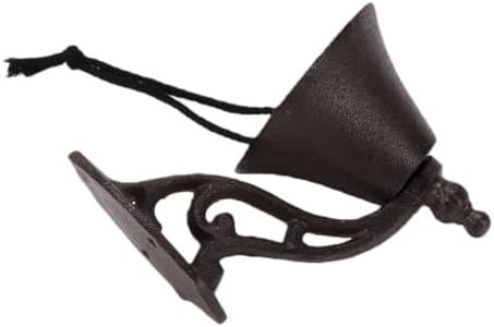 Yosoo Health Gear Cast Iron Dinner Bell Wall Mounted Vintage Rustic Charm - Image 2