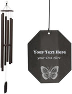 Lambright Chimes Harmonica 53" Tall Copper Personalized Wind Chimes for Outside, Sympathy Gifts for Loss of Loved One, Dog Memorial Gifts, Windchimes in Memory of Loved One, Loss or Funeral by DutchCraftersAmishFurniture