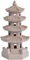 Japanese Garden Decor, Japanese Garden Decor with Waterproof Resin Construction for Outdoor Zen Ambiance On Patio, Yard, Balcony(Brown) by Unknown
