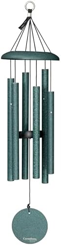 Corinthian Bells 27 Inch Green Wind Chimes for Outside, Outdoor Garden Wind Chime for Patio & Backyard Decor, Made in USA by CorinthianBells