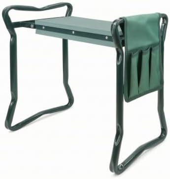 Heavy Duty Garden Kneeling Stool | Garden Kneeler with Tool Pouch, Compact, for Gardening, Planting, Small Cloth Bag by Unknown