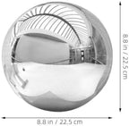 Mirror Ball Gazing Globe 225mm Stainless Steel Reflective Sphere - Image 2