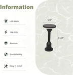 Landscape Path LightsAluminum Outdoor Bollard Lights Modern Pathway Lamp IP65 Waterproof 3000K Luxury LED Lighting for Commercial Garden Walkway Lawn Lamp - Image 2
