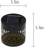 6Pcs Retro Solar Outdoor Lanterns Waterproof Wall Mount Lights - Image 3