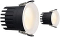 2 Pcs 3 Inch LED Recessed Light, Trimless Canless 3.0 in Cutout, 12W 4000K Full Spectrum CRI 98 Dimmable Recessed Ceiling Light, Frameless Aluminum Spotlight for Living Room and Kitchen Spaces by Unknown
