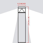 Bollard Light 38", 120-277V, 20W, 3000 Kelvin, Flat - Image 6