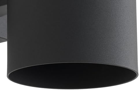 Progress Lighting Cylinder Outdoor Wall Light, Black - Image 4