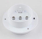 Ulalaza 6Pcs Outdoor Solar Gutter Lights Smart LED Night Light for Yard Driveway Lawn Pathway (White) - Image 3