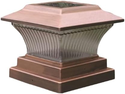 Kisangel Solar Energy Pillar Lamp 2v 150mah Ip44 Outdoor Fence Light by Kisangel