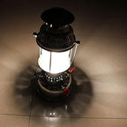 Vintage Kerosene Lamp - Antique Iron Anchor Design, Retro Horse Lantern with Warm Light Lampshade, Perfect for Outdoor Decor and Camping - Silver Color - Image 6