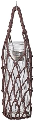 Mason Jar Hangers 10pcs Hand Woven Water Cup Mesh Bag Weave Can Be Suspended Bottle Cover Manual Cotton Rope Umbrella Storage For Hanging Bottle(Mixed) - Image 2