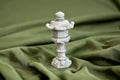 Oriental Handmade Lantern Figure Zen Garden Statue Outdoor Pagoda Sculpture by Unknown