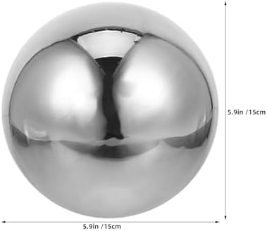 Beavorty Stainless Steel Garden Globe Mirror Finish Decorative Ball - Image 2