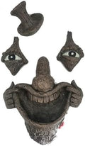 Garden Statues Tree Faces Decor Funny Outdoor Whimsical Statues Garden Hugger Ghost Face Sculpture for Yard Art Decoration Yard Ornaments Decor by Unknown