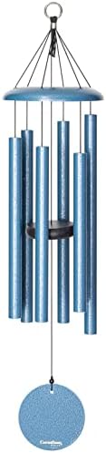 Corinthian Bells by Wind River - 30 inch Sky Blue Wind Chime for Patio, Backyard, Garden, and Outdoor Decor (Aluminum Chime) Made in The USA by CorinthianBells
