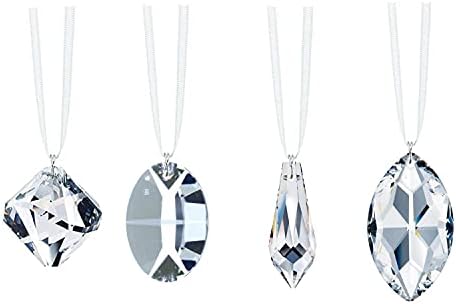 Swarovski Prisms 4 Pcs Crystal SunCatcher Rainbow Maker Ornaments by CrystalPlace