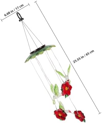 Solar Color Changing LED Wind Chime Light for Yard Patio - Image 2