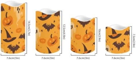 Pumpkin Flameless Battery Operated Lamp with Remote Control - Image 2