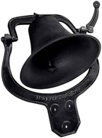 14'' Large Heavy Cast Iron Dinner Bell Antique Vintage Style Farmhouse Bell by tonchean
