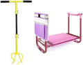 Garden Kneeler and Seat & Claw Cultivator Tiller by Unknown