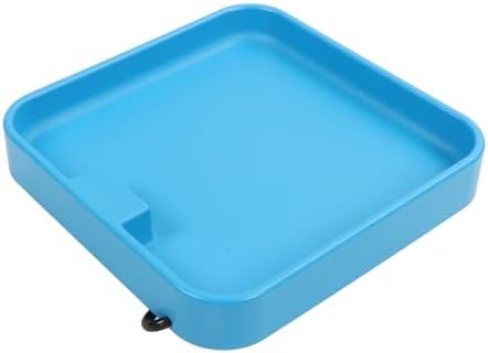 75W Heated Bird Bath Heater, Electric Deicer Deck Mount with 3.9in Clamp, Plastic Stainless Steel Warmer, Ideal for Outdoor Winter Use, 10.6x10.6x3in (Water Tray) - Image 2