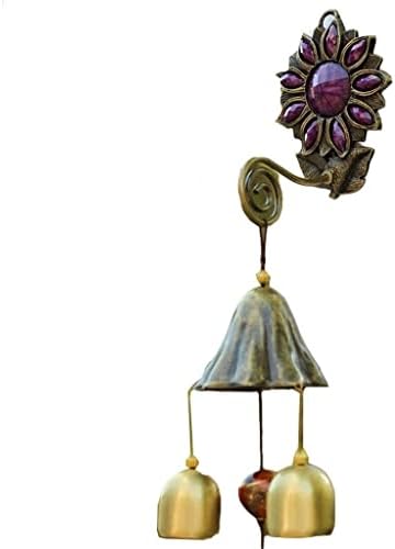 Wind Chimes Indoor Outdoor Copper Bird Nest Wind Chimes Antique House Decoration Wind Chimes Luxurious Retro Wall Hanging Decoration Hanging Ornament(B) by Unknown