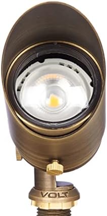 VOLT Top Dog 12V Cast Brass Outdoor Spotlight (Bronze) - Image 5