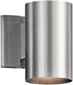 Kichler Outdoor Wall Sconce Light, Brushed Aluminum by KichlerLighting