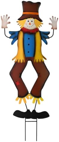 Fall Yard Stakes Sign Decorative Scarecrow Garden Stake Fall Decor Outdoor by MorningView