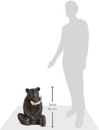 Design Toscano The Expert Fisherman Black Bear Statue - Image 4