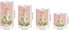 Easter Bunny and Cross Flameless Candles LED Pillar Candles Battery Operated Candles with Remote and Timers Color Changing Electric Fake Plastic Candles Easter Decorations - Image 2