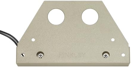 Hinkley Landscape Lighting Nuvi 15446ST Medium Hardscape Light, Vinyl Alloy, Low-Profile Housing, Mounting Bracket, Dimmable, Sandstone - Image 4