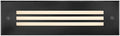 Hinkley Sparta Dash Large 12V Louvered Brick Light, Stainless Steel Black by Hinkley
