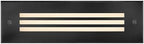 Hinkley Sparta Dash Large 12V Louvered Brick Light, Stainless Steel Black by Hinkley