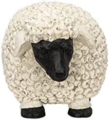 Design Toscano CS57810 Counting Sheep Garden Statue Size: Large,Antique Stone - Image 5