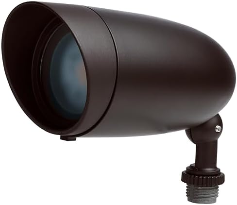 Nuvo 62/1205, LED Landscape Spotlight, Outdoor Flood Light, Bronze, 3000K by Nuvo