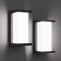 Rosykite Outdoor Porch Lights 3000K 40000K 5000K 3 Colors Selectable, LED Outdoor Light Fixtures Wall Mount 2 Pack, Super Bright 1500lm Aluminum Exterior Lighting Fixtures for Outside House Front Door by RosykiteBuyNow