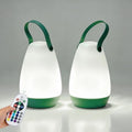 2-Pack Rechargeable Outdoor Table lamp with Handle,RGB and Remote by MIUWLXT