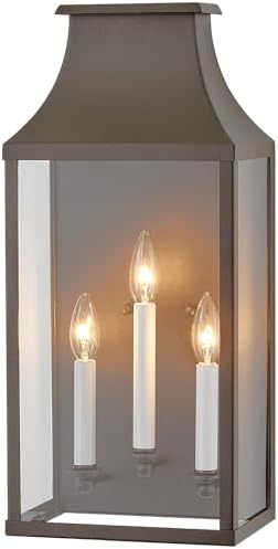 21" Large Classic Outdoor Wall Light Fixture,Exterior Sconce Lantern by ZMKMOK